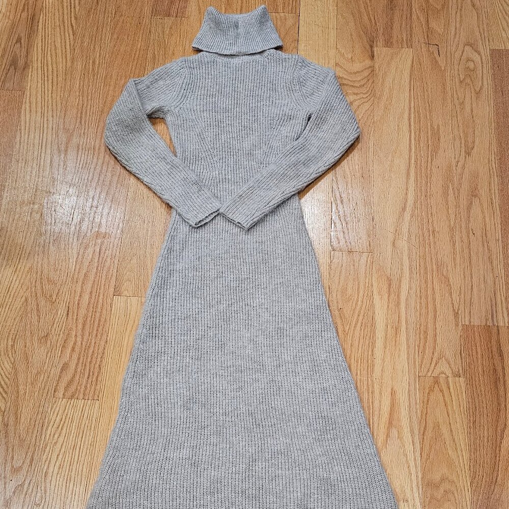 Mango Turtleneck Sweater Dress